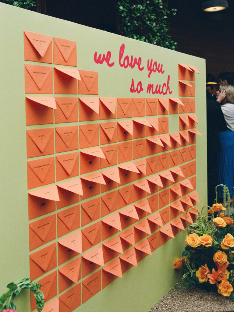 Custom wedding sign